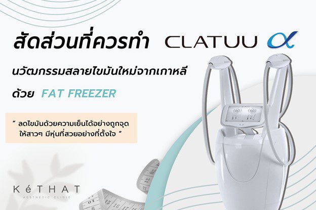 CLATUU ALPHA ลดสัดส่วนบริเวณไหนได้บ้าง