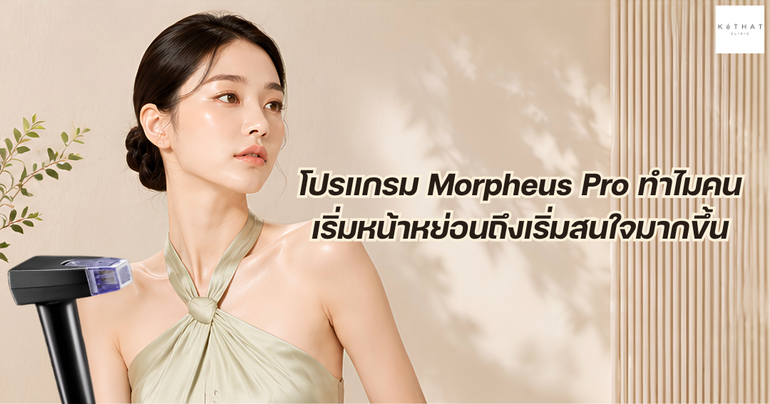 โปรแกรม Morpheus Pro ช่วยเรื่องอะไร เหมาะกับใคร ทำไมคนเริ่มหน้าหย่อนถึงเริ่มสนใจมากขึ้น