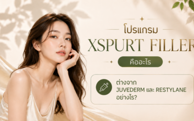 โปรแกรมฟิลเลอร์ XSpurt คืออะไร ต่างจาก Juvederm Restylane | Kéthat