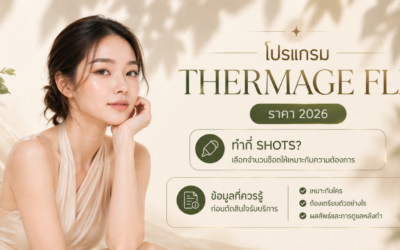 โปรแกรม Thermage FLX ราคา 2026 ทำกี่ Shots | Kéthat Clinic
