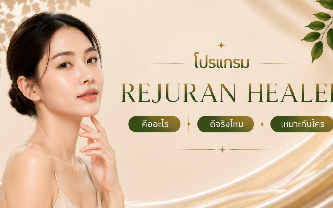 โปรแกรม Rejuran Healer PDRN ฟื้นฟูผิว | Kéthat